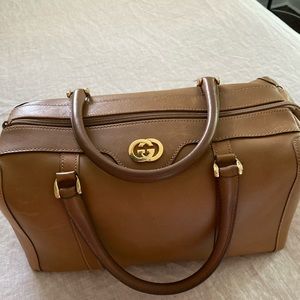 Authentic vintage Gucci satchel bag
